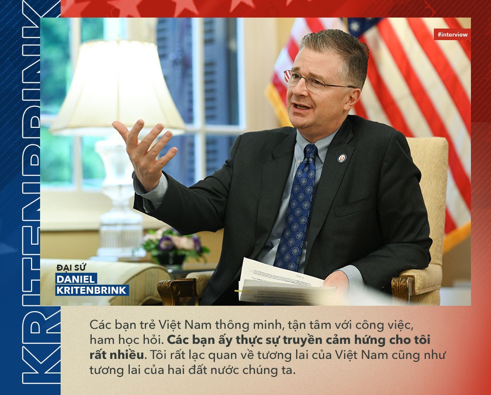 Đại sứ Daniel Kritenbrink: 30.000 “đại sứ văn hóa” gắn kết quan hệ Việt-Mỹ - 10 Đại sứ Daniel Kritenbrink: 30.000 “đại sứ văn hóa” gắn kết quan hệ Việt-Mỹ - 10
