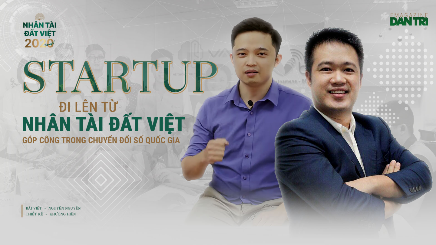 Startup đi lên từ Nhân tài Đất Việt góp công trong chuyển đổi số