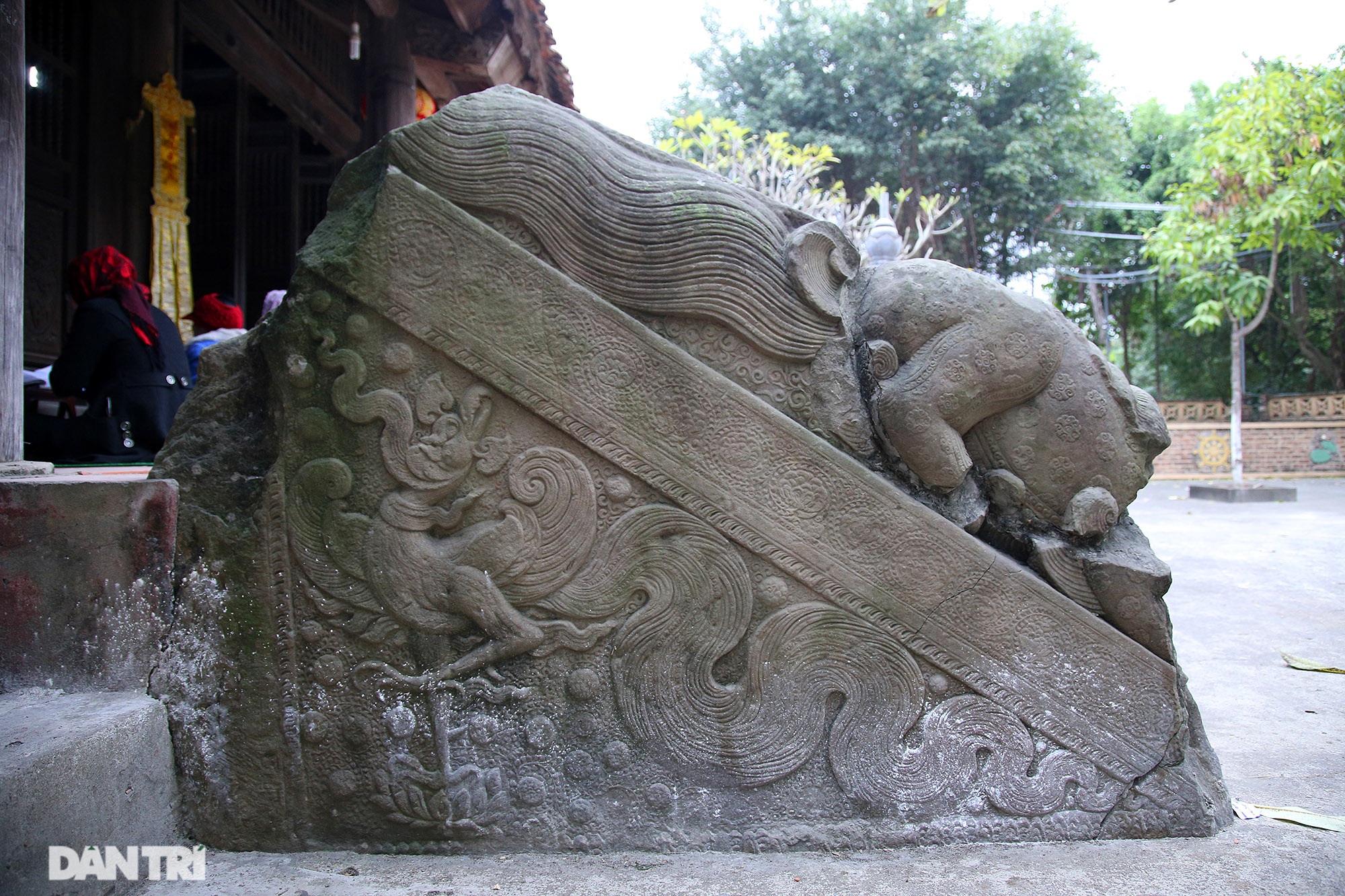 Heritage of massive stone sculpture at Huong Lang Pagoda - 9