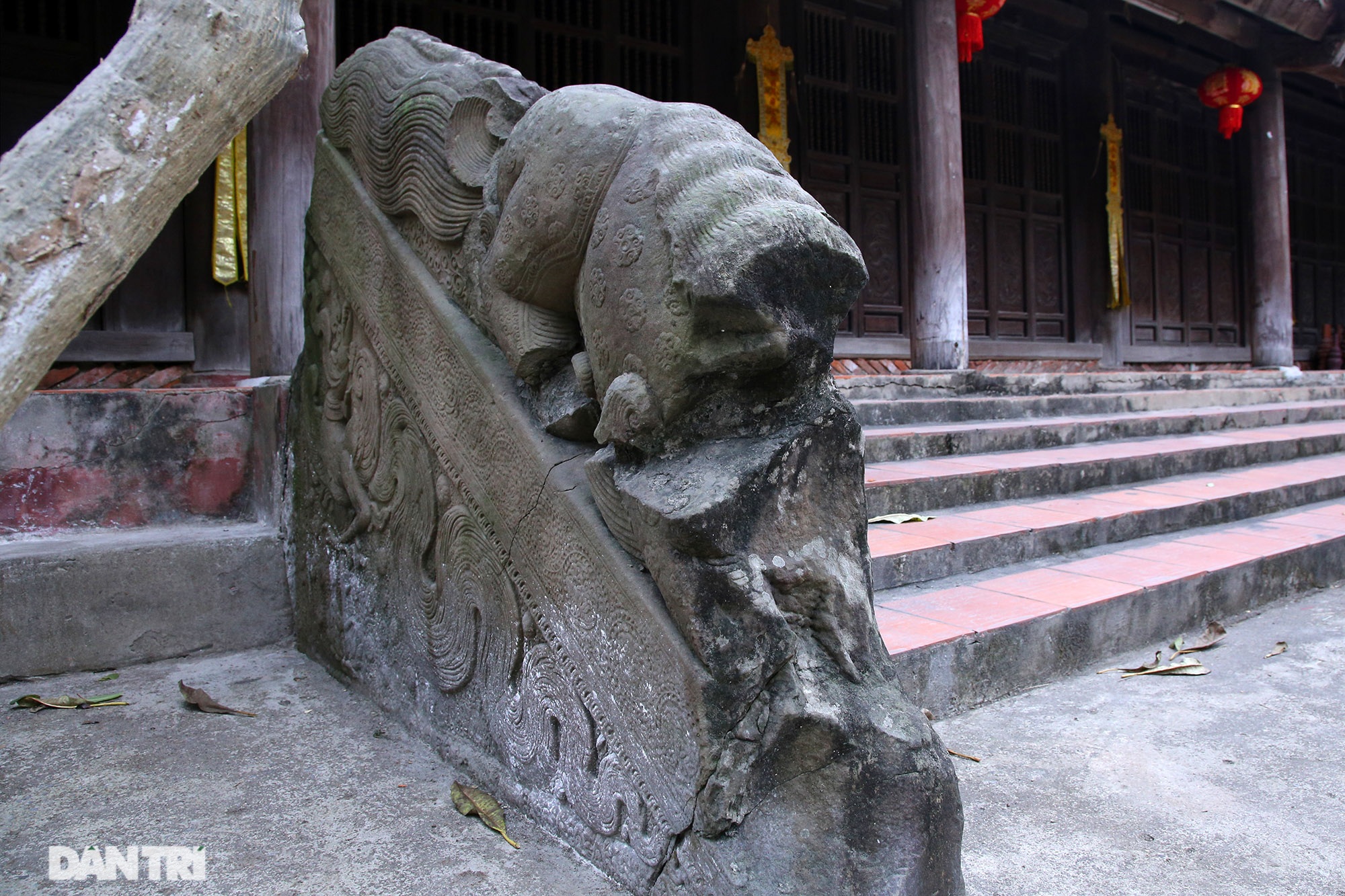 Heritage of massive stone sculpture at Huong Lang Pagoda - 7