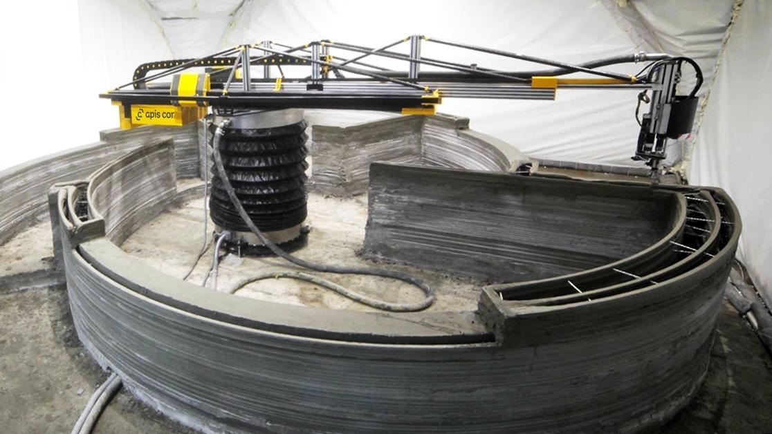 View - Đẹp ngỡ ngàng ngôi nhà in 3D, được xây dựng bằng robot | Báo Dân trí