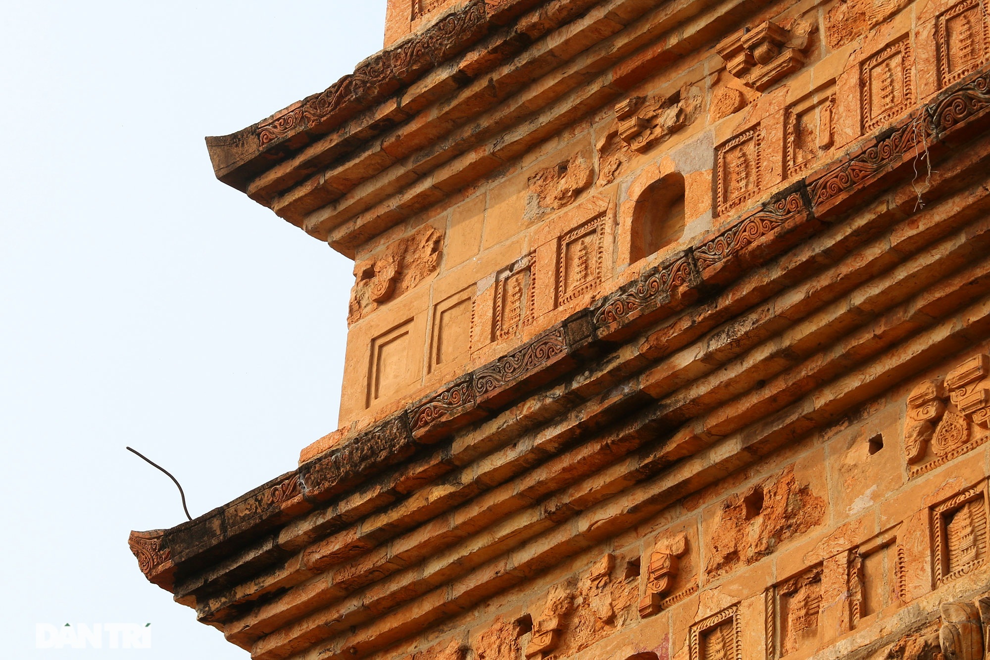 The highest remaining terracotta tower in Vietnam remains today - 9