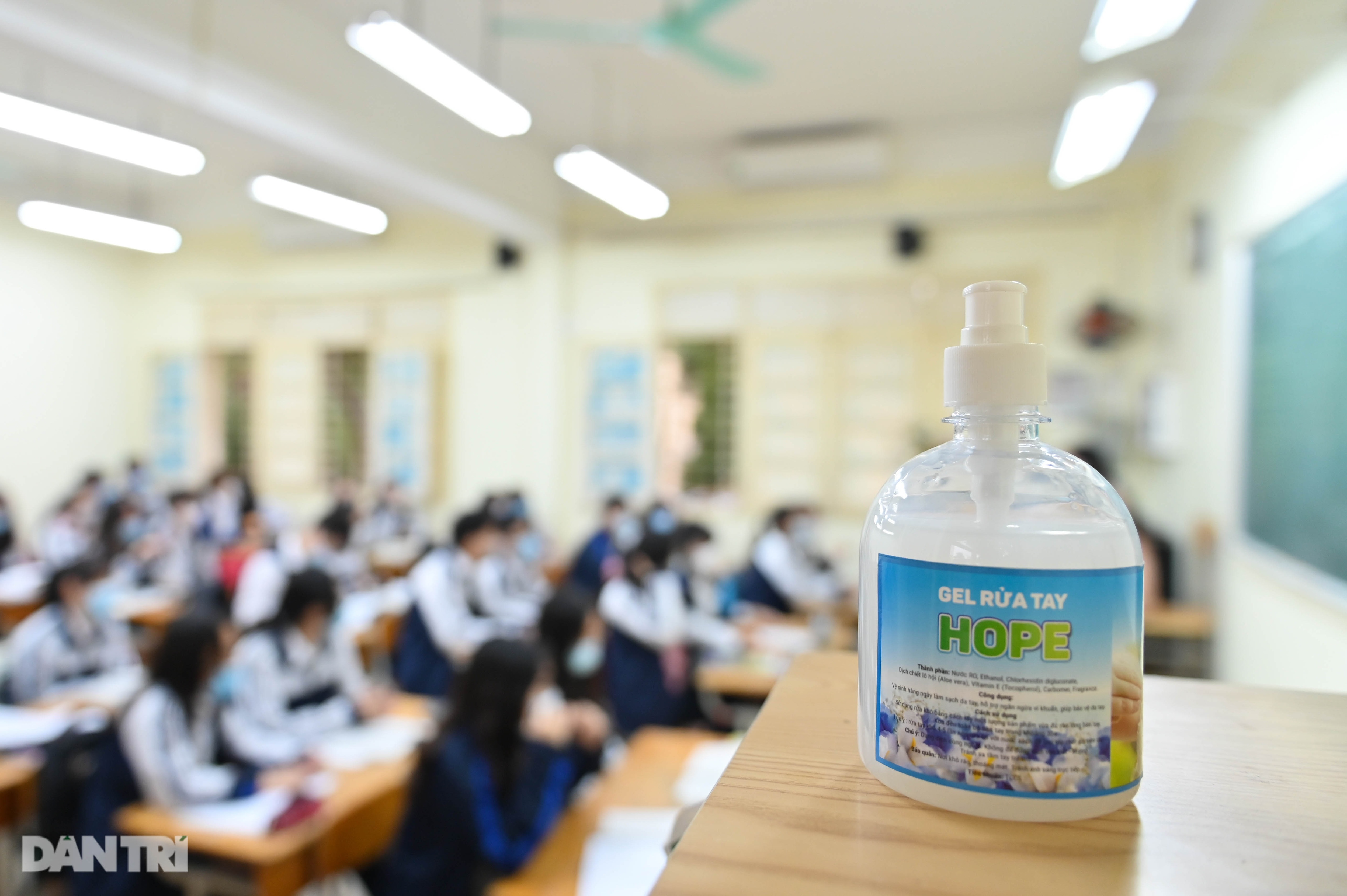 Các trường ở Hà Nội đảm bảo an toàn phòng dịch đón học sinh trở lại học tập - 18