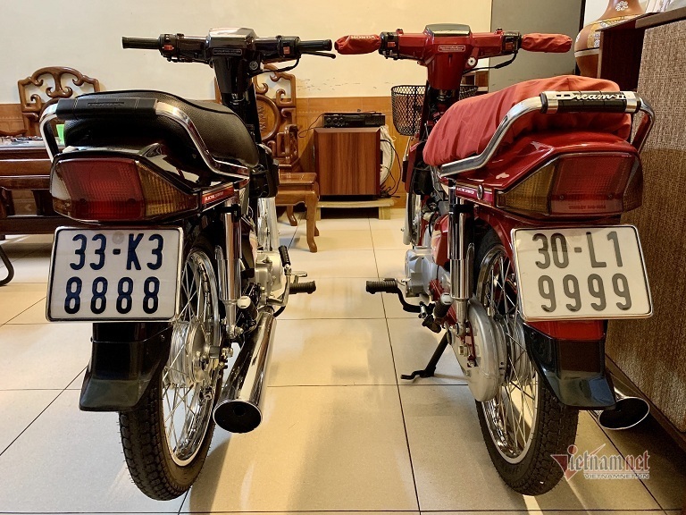Honda Dream Thái đời 2000 biển tam hoa giá hơn 100 triệu đồng | Báo Dân trí