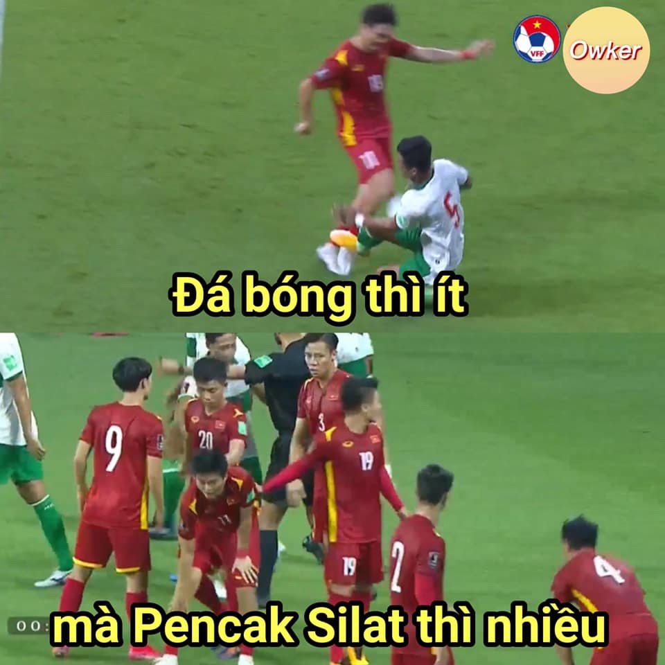 Dân mạng chế ảnh châm biếm lối đá bạo lực của đội tuyển Indonesia - 2