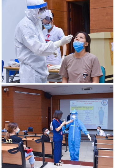 Đêm trắng, ăn tranh thủ, ngủ khẩn trương của những đoàn quân vào tâm dịch - 5 Đêm trắng, ăn tranh thủ, ngủ khẩn trương của những đoàn quân vào tâm dịch - 5