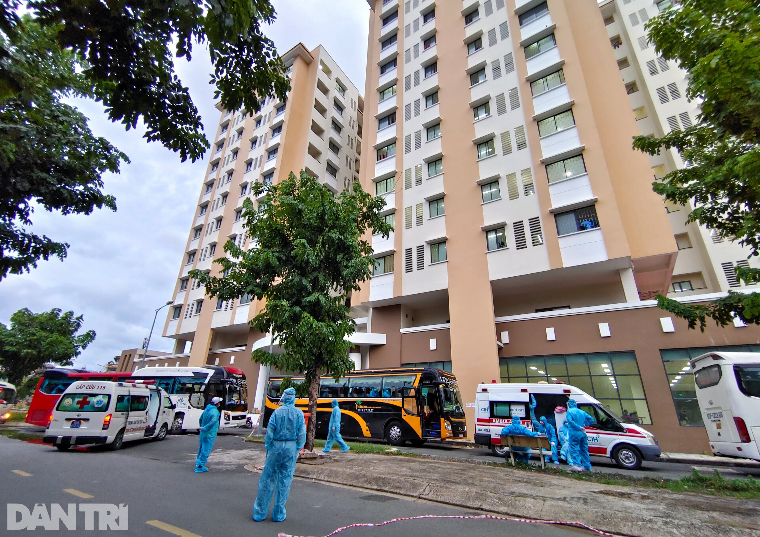 Cận cảnh 3 khu chung cư ở TPHCM được trưng dụng làm bệnh viện dã chiến - 9 Cận cảnh 3 khu chung cư ở TPHCM được trưng dụng làm bệnh viện dã chiến - 9