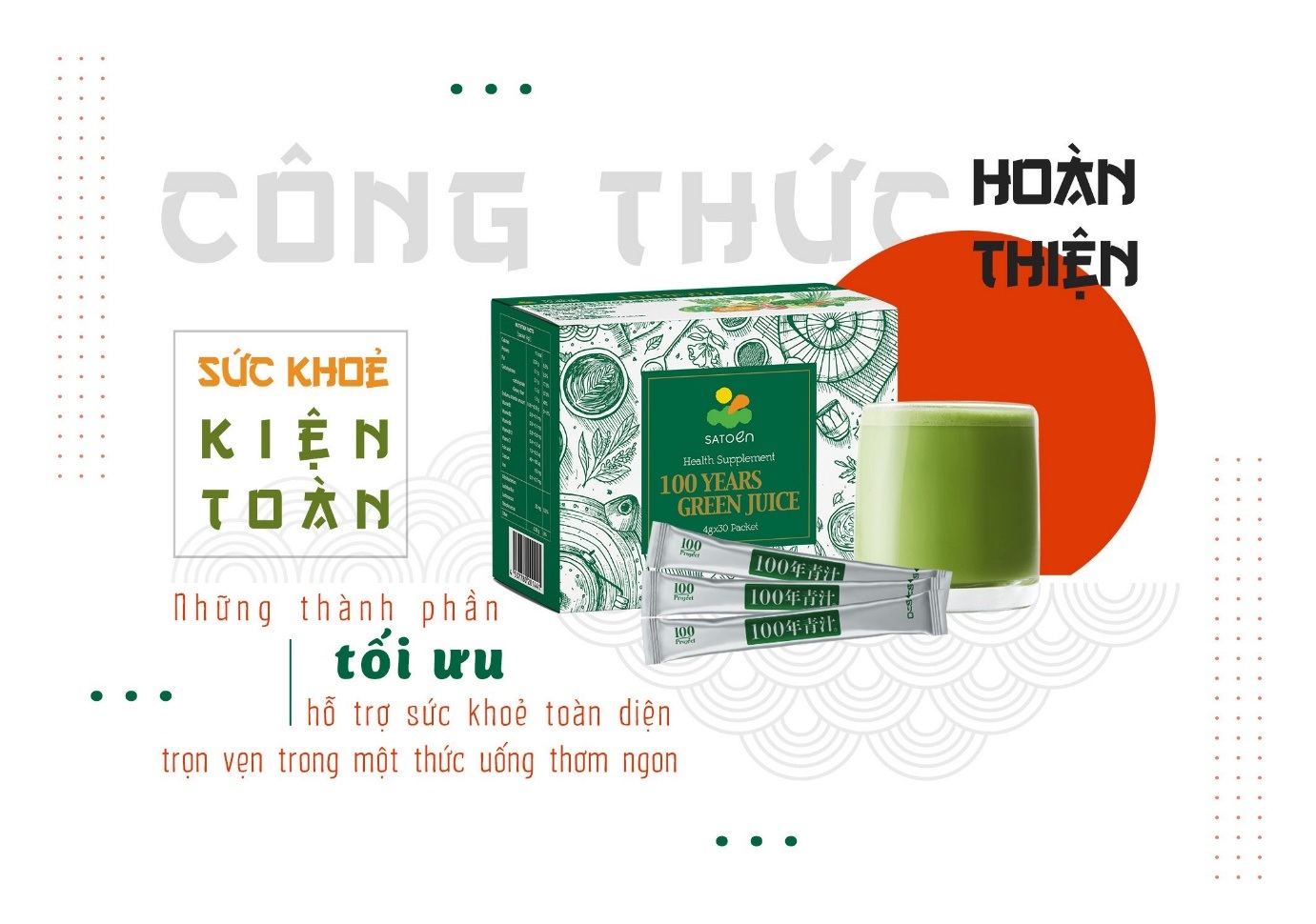 Cuộc sống 100 tuổi của người Nhật với thức uống xanh của Satoen - 4