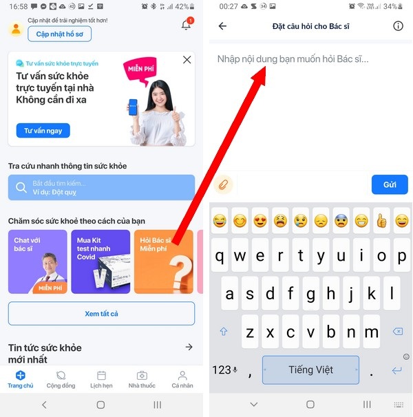 Ứng dụng giúp nhận tư vấn sức khỏe từ bác sĩ trên smartphone ngay tại nhà - 4