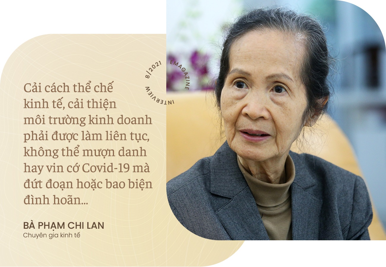 Bà Phạm Chi Lan: Không thể vin cớ Covid-19 mà đình hoãn cải cách kinh tế - 8