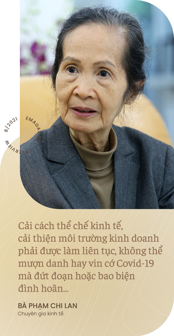 Bà Phạm Chi Lan: Không thể vin cớ Covid-19 mà đình hoãn cải cách kinh tế - 9