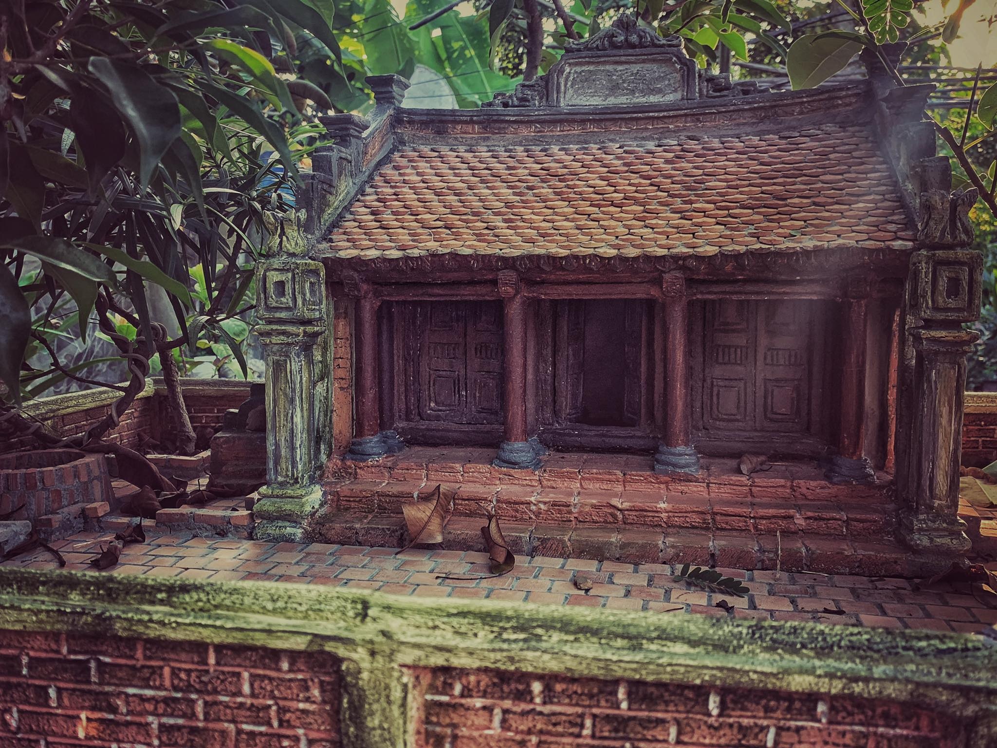 Nhà cổ Bắc Bộ thu nhỏ trong tiểu cảnh đẹp như tranh của gia chủ Hải Phòng - 5