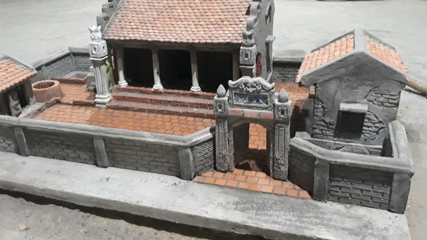 Nhà cổ Bắc Bộ thu nhỏ trong tiểu cảnh đẹp như tranh của gia chủ Hải Phòng - 2