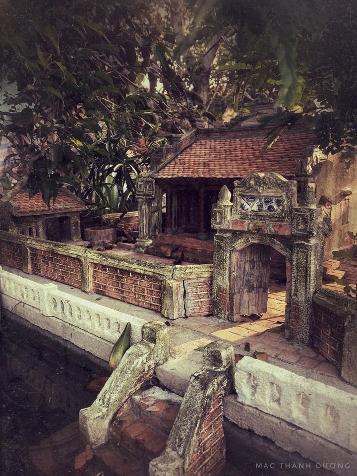 Nhà cổ Bắc Bộ thu nhỏ trong tiểu cảnh đẹp như tranh của gia chủ Hải Phòng - 3