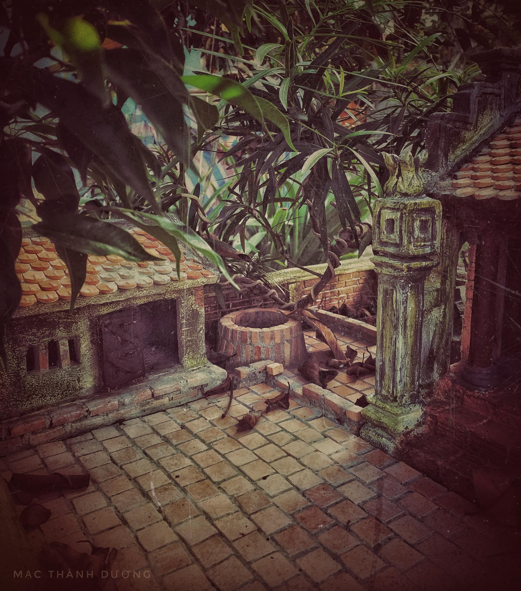 Nhà cổ Bắc Bộ thu nhỏ trong tiểu cảnh đẹp như tranh của gia chủ Hải Phòng - 4