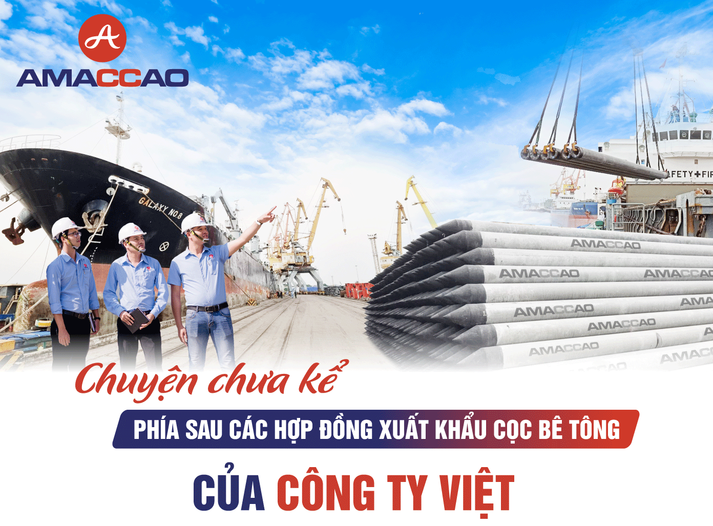 Chuyện chưa kể phía sau các hợp đồng xuất khẩu cọc bê tông của công ty Việt