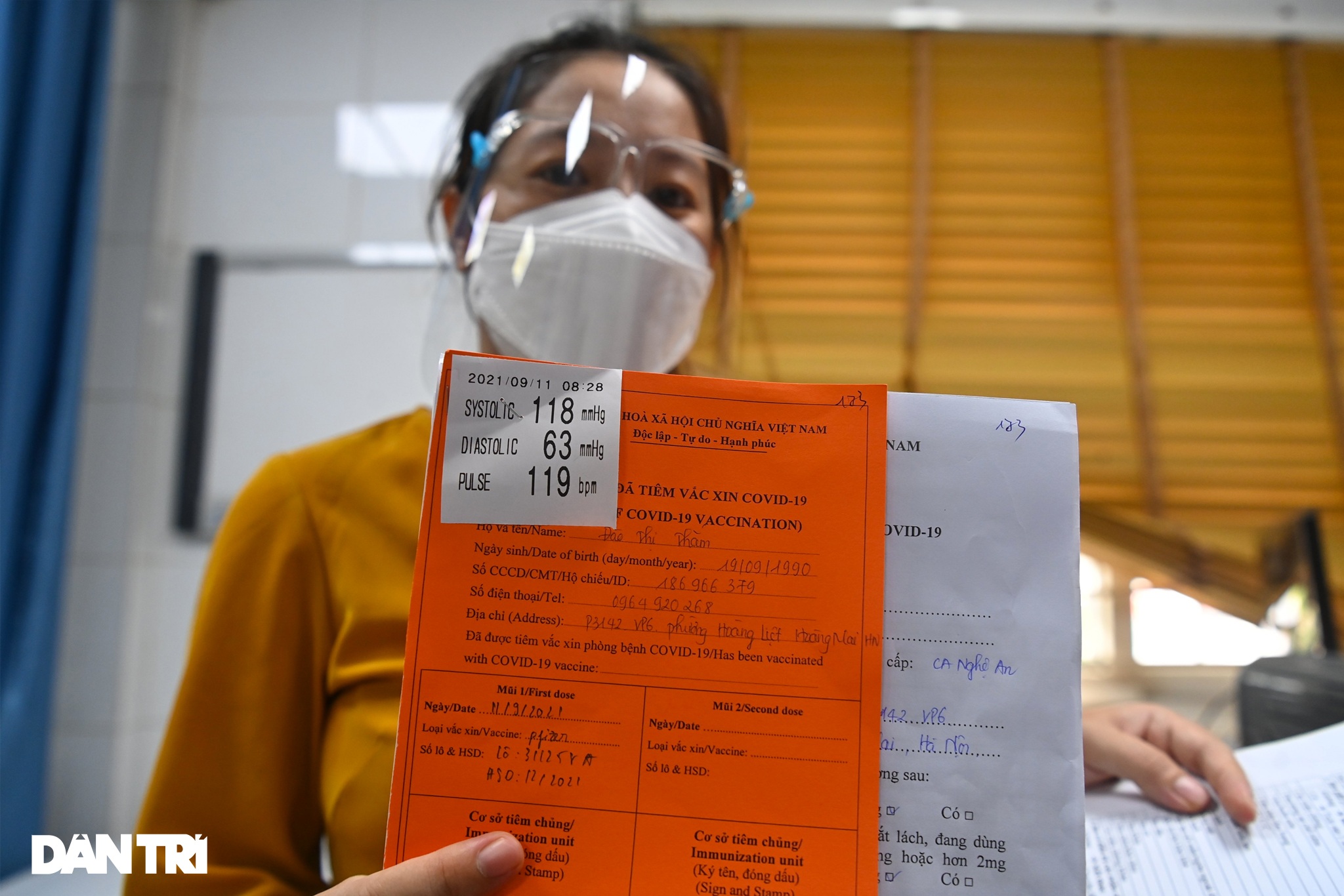 Quy trình tiêm vắc xin ngừa Covid-19 cho hơn 1.000 thai phụ ở Hà Nội - 15