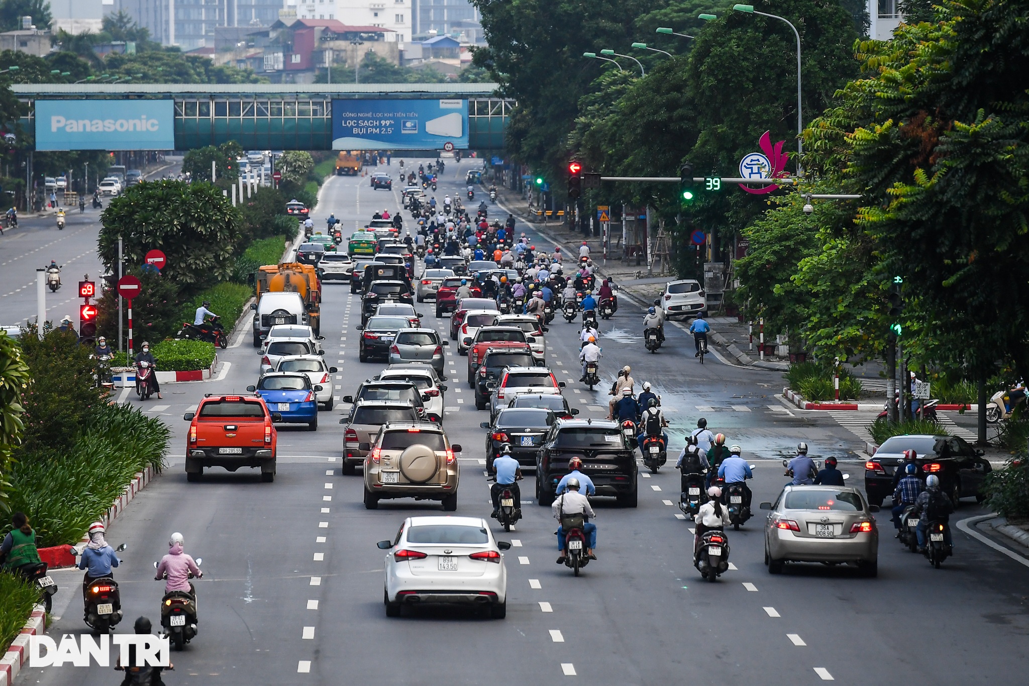 Giao thông vùng xanh ở Hà Nội nhộn nhịp trở lại sau quy định nới lỏng - 8