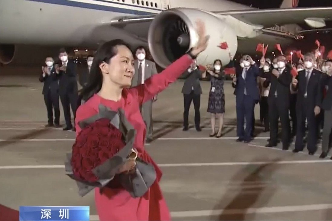 Trung Quốc trải thảm đỏ đón bà Mạnh Vãn Chu hồi hương - 2