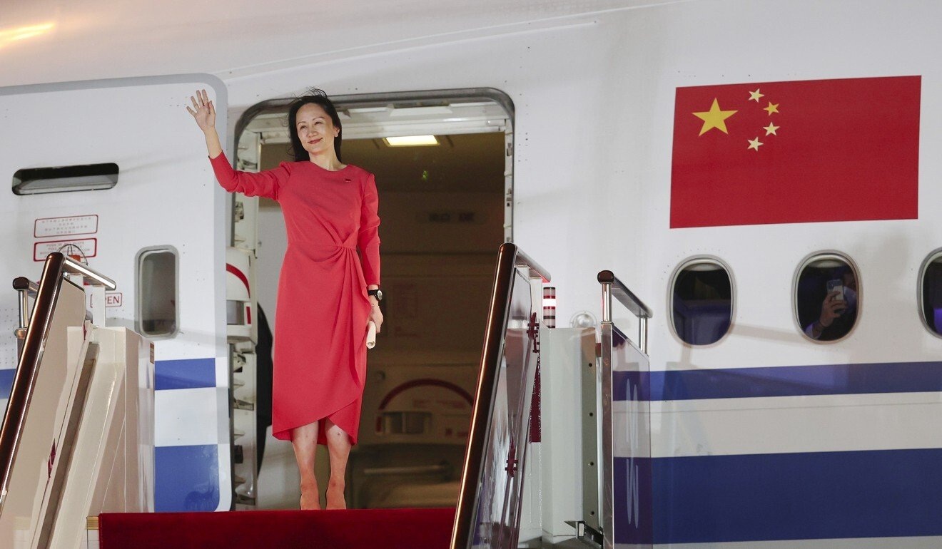 Trung Quốc trải thảm đỏ đón bà Mạnh Vãn Chu hồi hương - 1