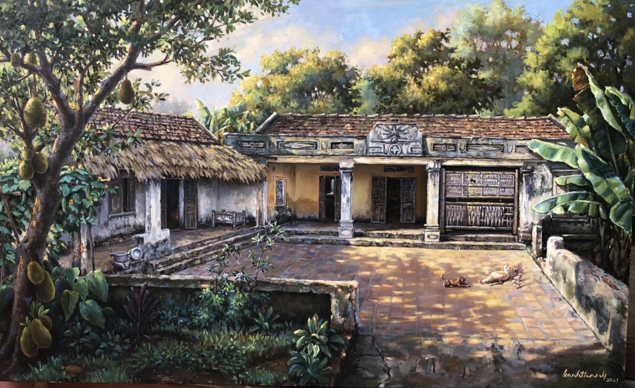 Họa sĩ gây cảm xúc mạnh với những bức tranh một vé quay về tuổi thơ - 3