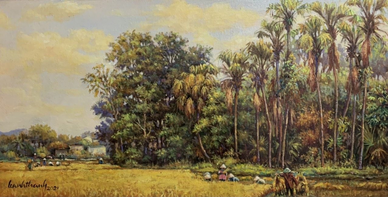 Họa sĩ gây cảm xúc mạnh với những bức tranh một vé quay về tuổi thơ - 13