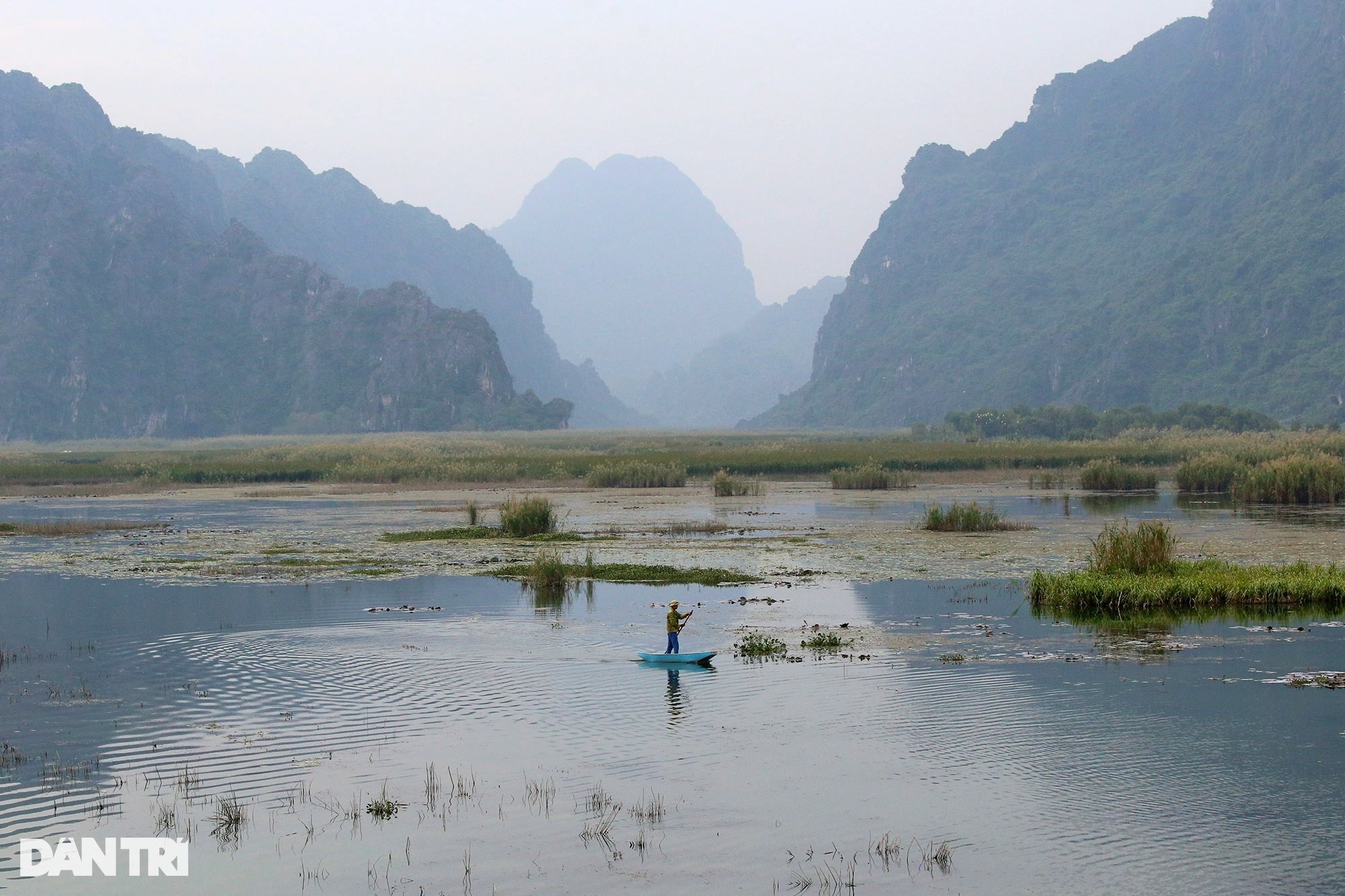 Phong cảnh hoang sơ của vùng đất ngập nước lớn nhất châu thổ sông Hồng - 1