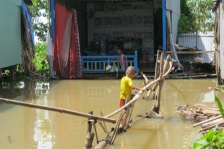 Hồ ao, hố công trình quanh nhà thành bẫy với trẻ em mùa mưa lũ - 3