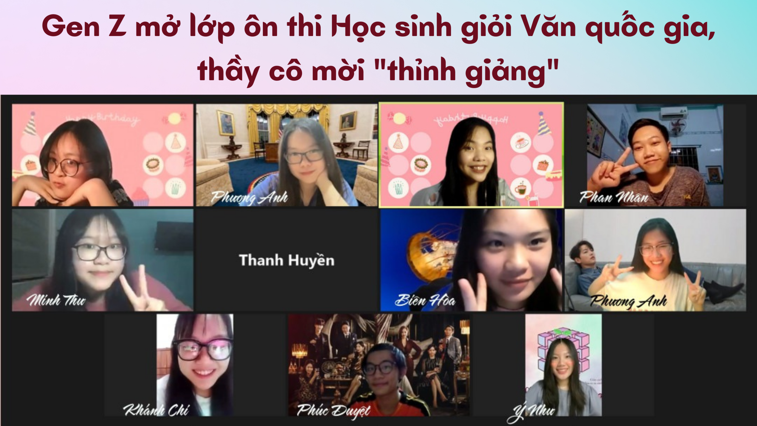 19 tuổi mở lớp ôn học sinh giỏi Văn quốc gia, được trường mời thỉnh giảng - 8 19 tuổi mở lớp ôn học sinh giỏi Văn quốc gia, được trường mời thỉnh giảng - 8
