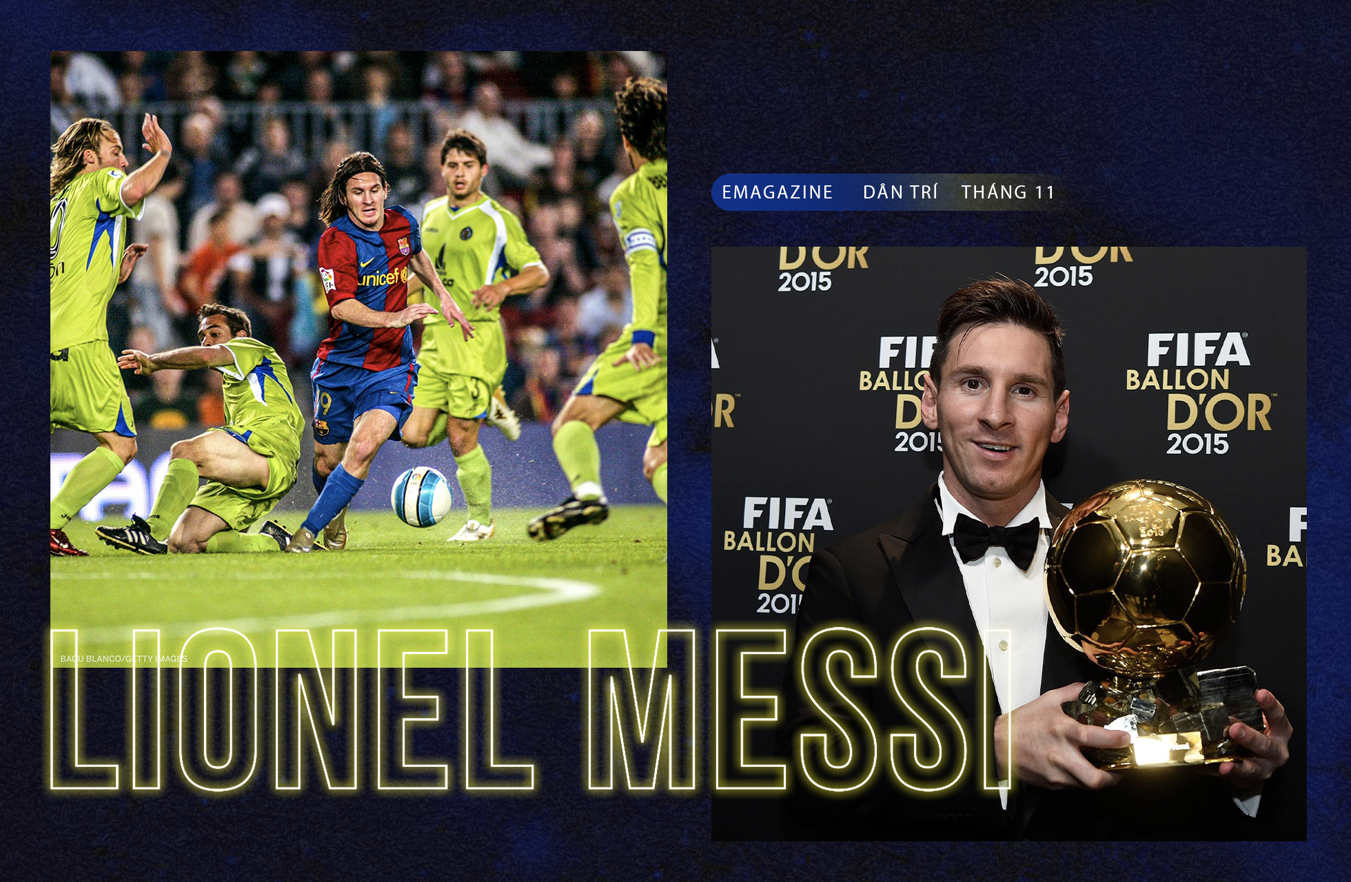 Đếm bước Quả bóng vàng trên dấu chân vĩ đại của Lionel Messi - 3