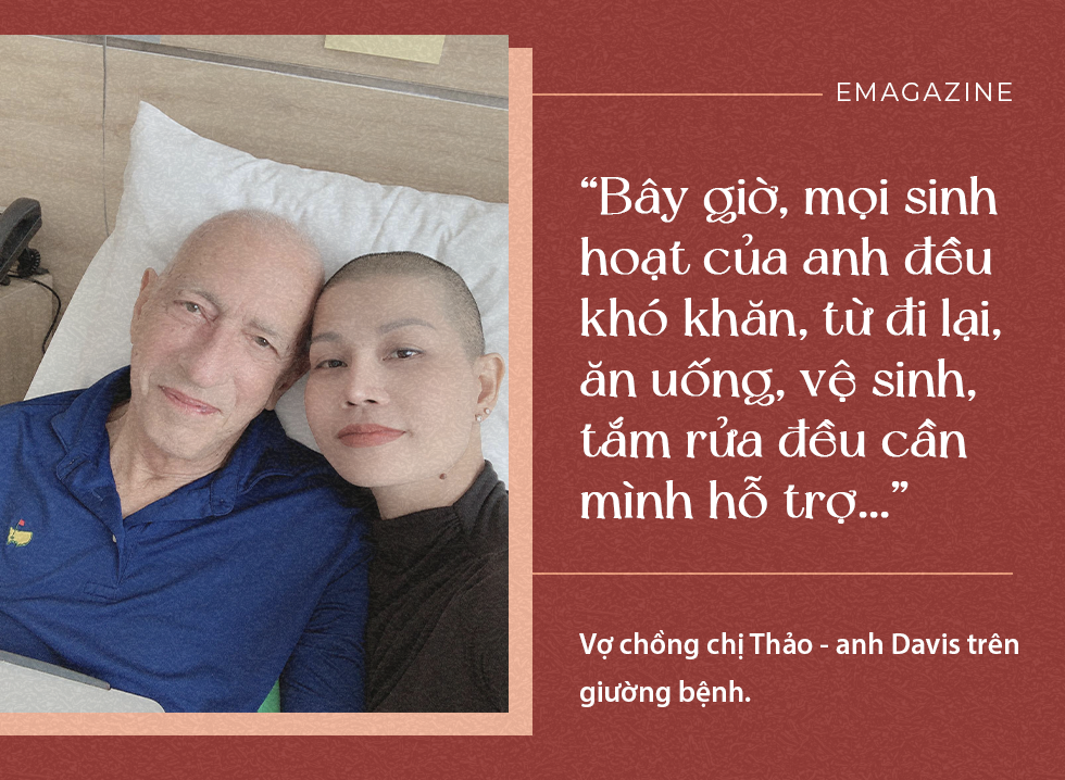 Chuyện tình kì lạ của cô gái Việt cạo trọc đầu chăm chồng Tây ung thư - 1
