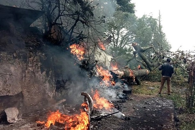 Tổng tham mưu trưởng Ấn Độ và 12 người thiệt mạng trong vụ rơi trực thăng - 2