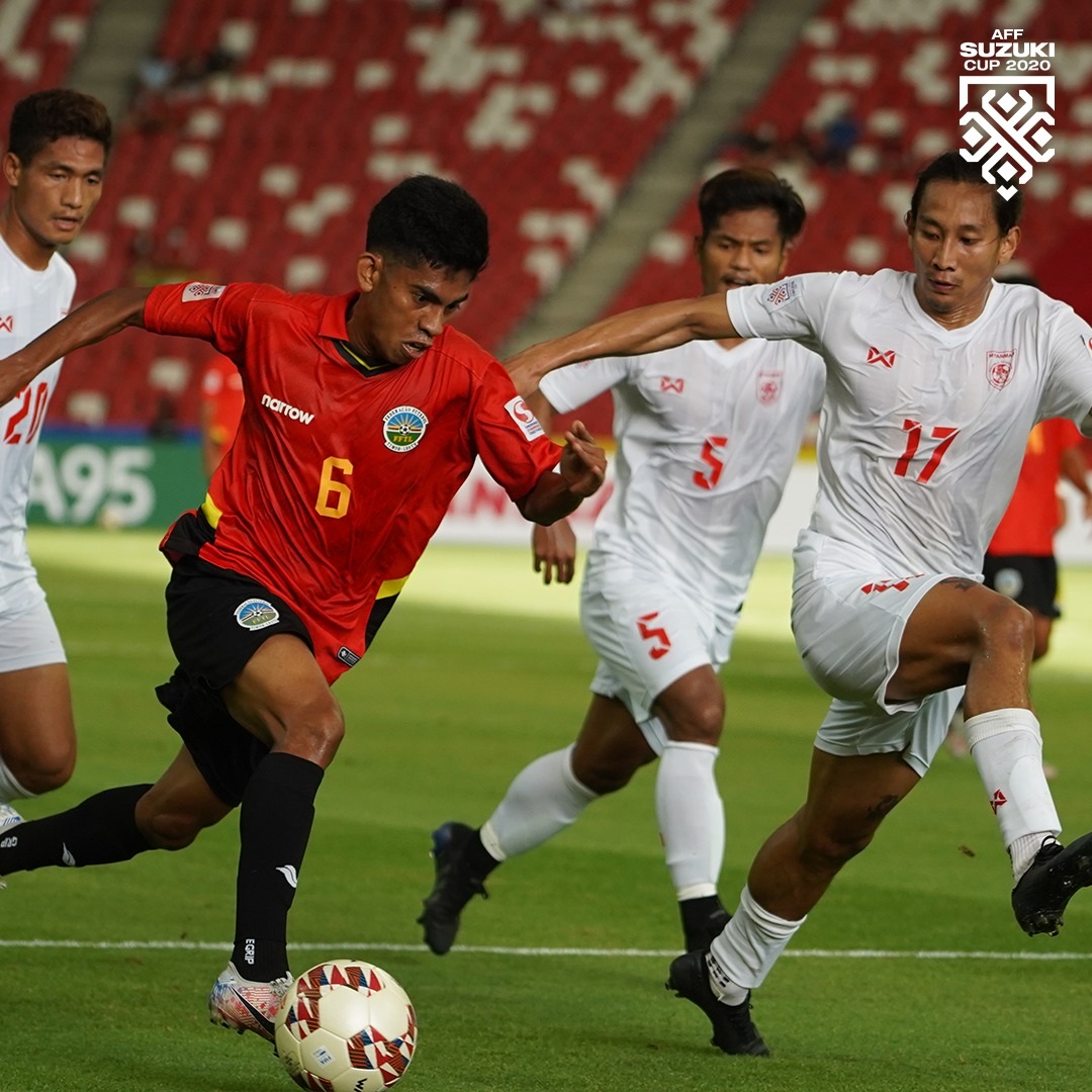 Đánh bại Timor Leste, Myanmar có trận thắng đầu tiên tại AFF Cup 2020 - 2