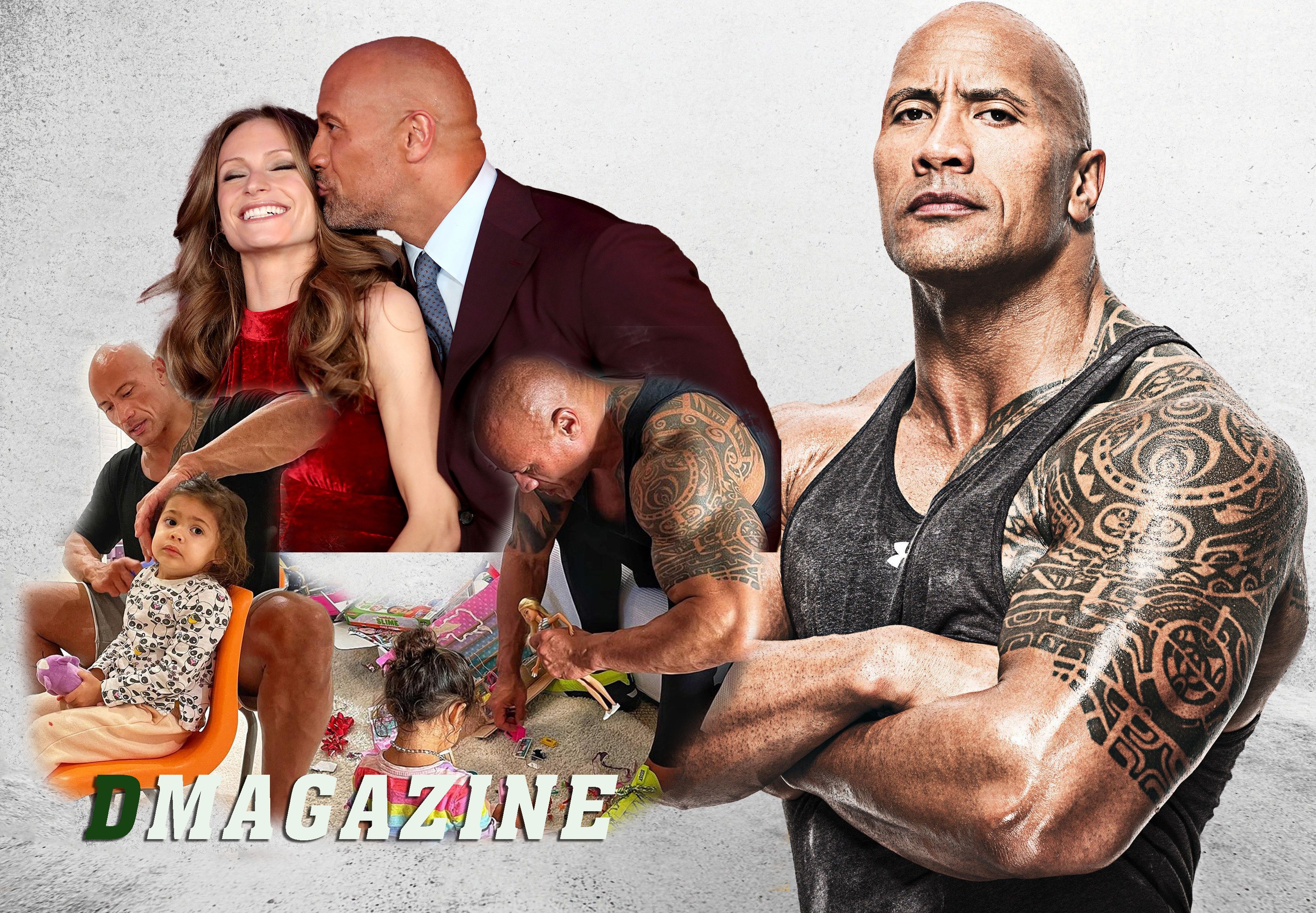 "The Rock" Dwayne Johnson: A мuscular hero who loʋes, paмpers his wife, loʋes 𝘤𝘩𝘪𝘭𝘥ren