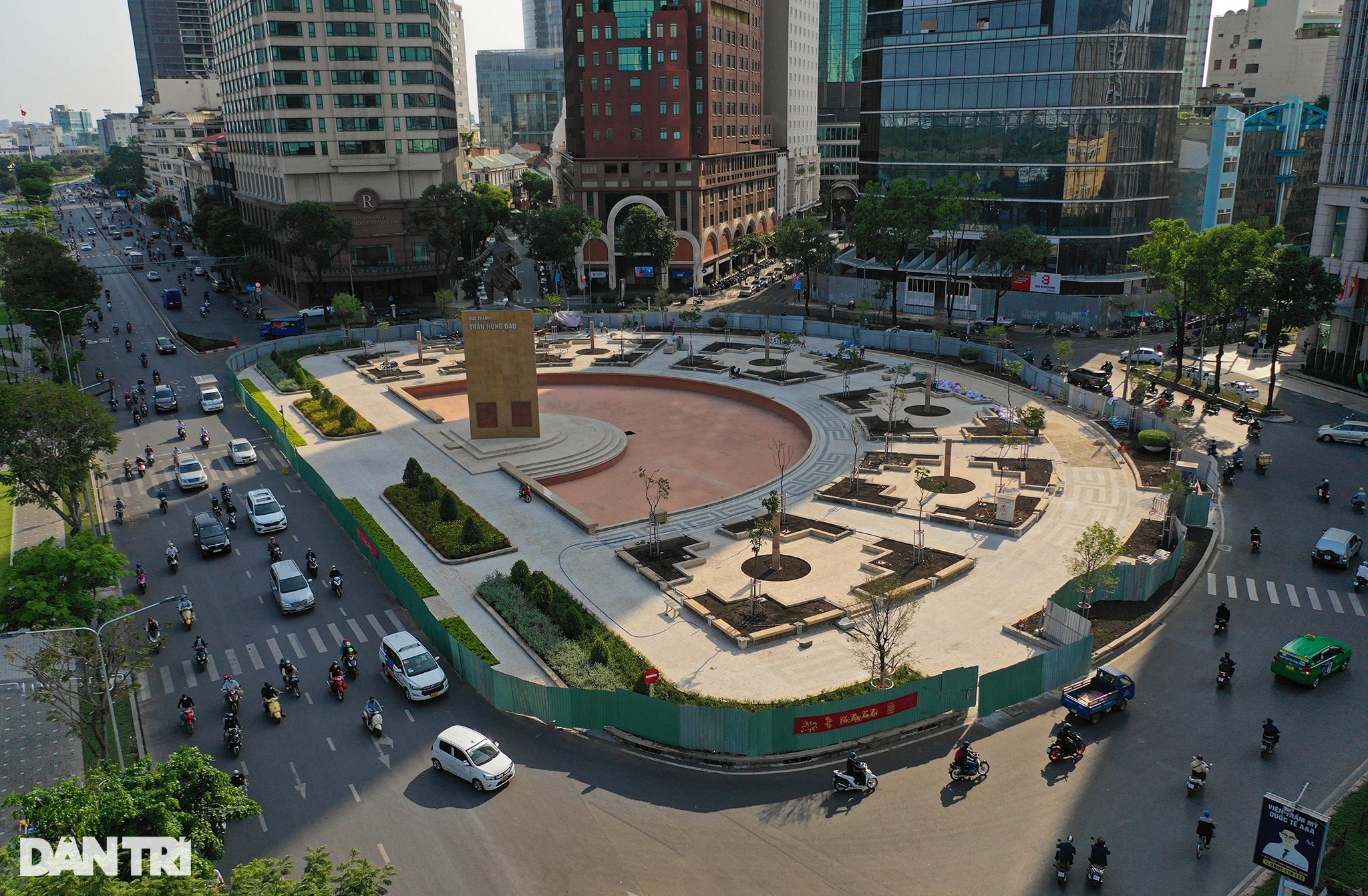 Diện mạo mới khu tượng đài Trần Hưng Đạo sau khi sửa chữa - 3