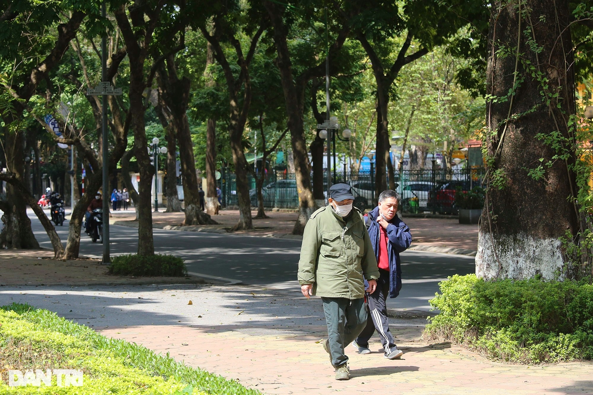Nắng ấm trong nhiều ngày, người dân Thủ đô dạo phố tận hưởng thời tiết đẹp - 12