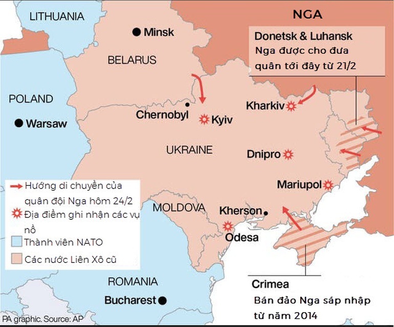 Dàn khí tài khủng Nga triển khai trong chiến dịch quân sự ở Ukraine - 4