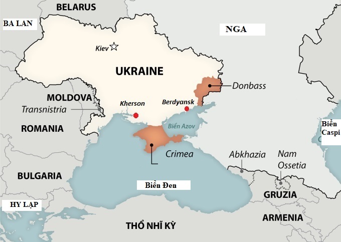 Nga - Ukraine ăn miếng trả miếng, Biển Đen dậy sóng - 1