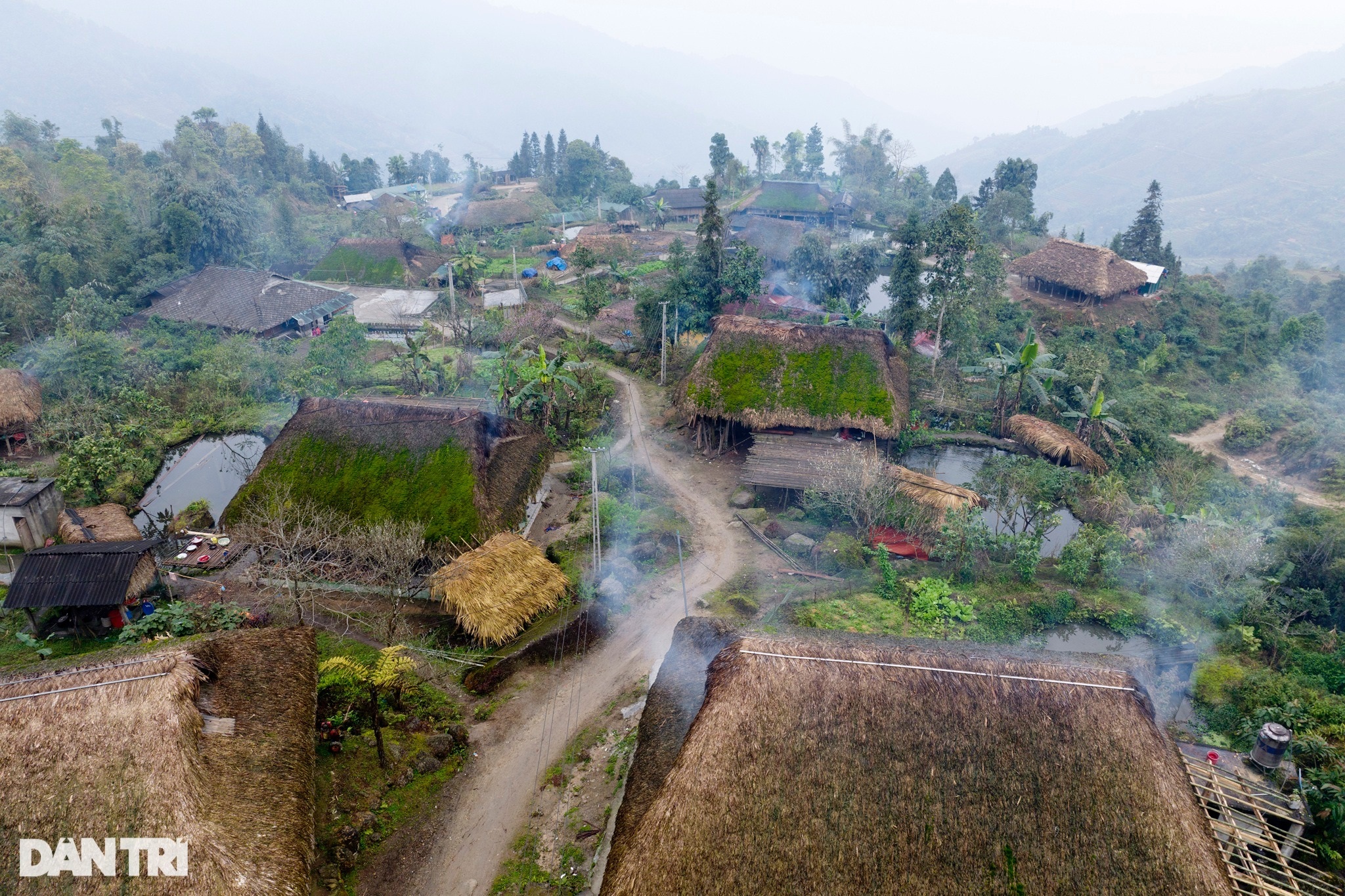 Strangely beautiful village with dozens of houses on stilts covered with green moss in Ha Giang - 9