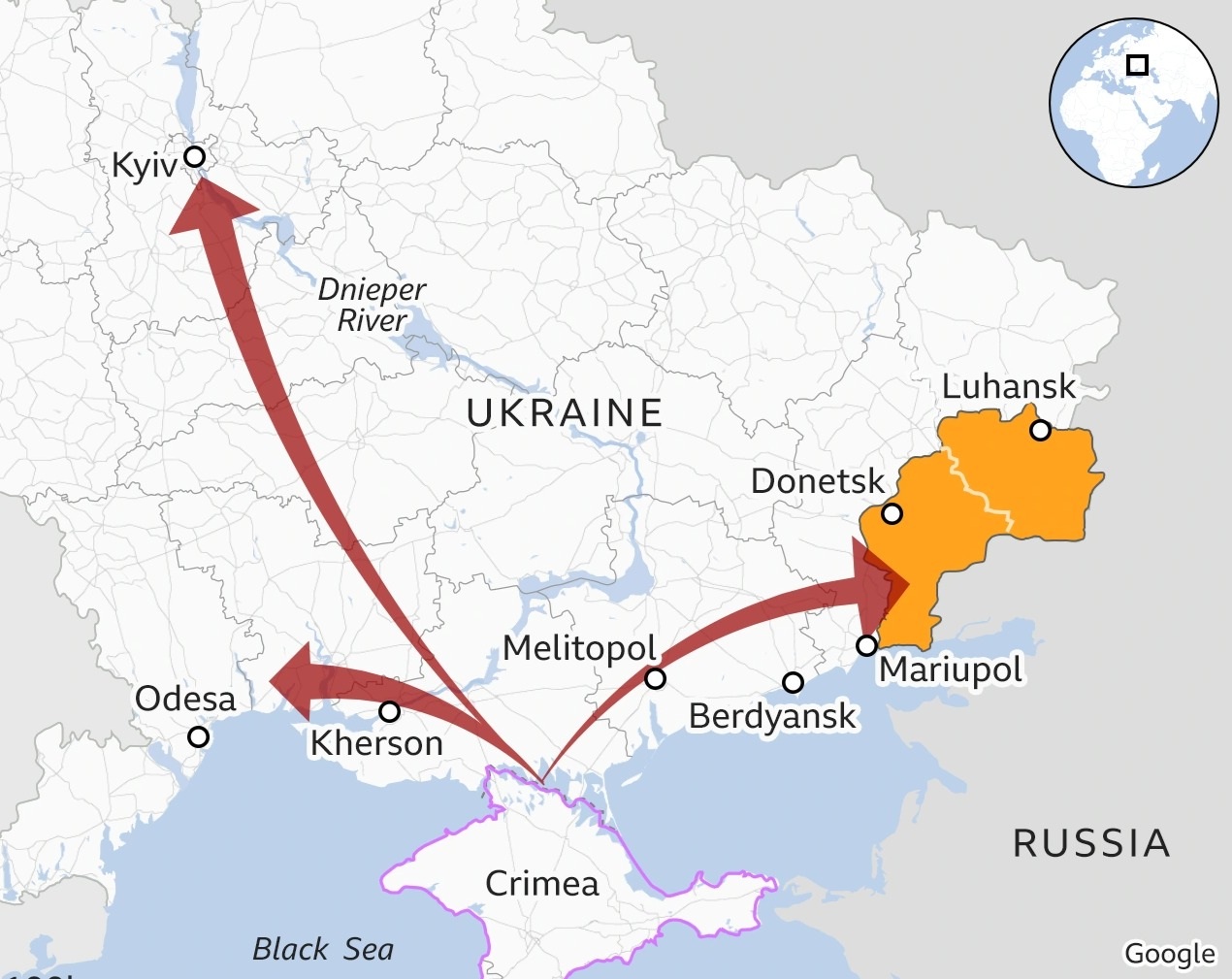 Ukraine bị nghi phóng tên lửa tấn công giàn khoan dầu của Nga gần Crimea - 2