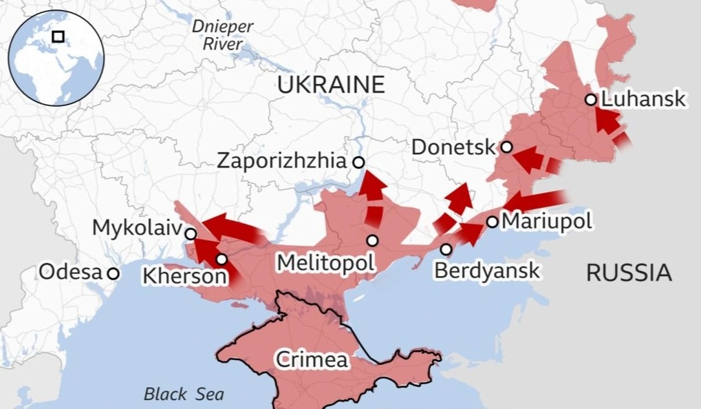 8 ngày chiến sự căng thẳng Nga - Ukraine - 4