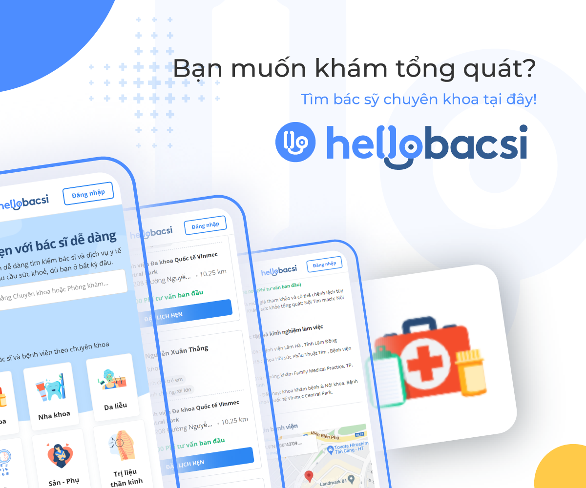 Dịch vụ đặt lịch thăm khám với bác sĩ 24/7 trực tuyến từ HelloBacsi - 2