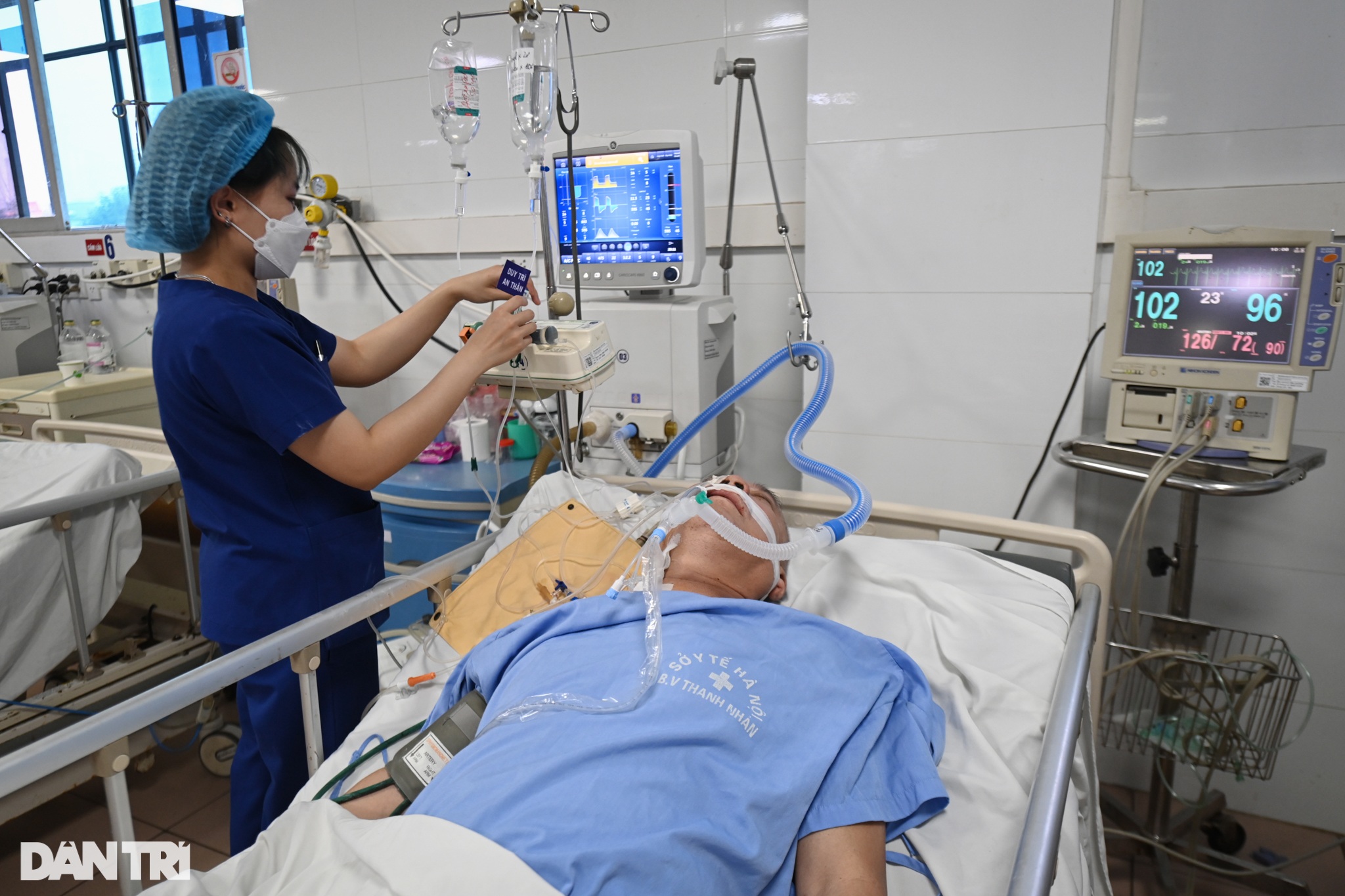 Bên trong khu điều trị bệnh nhân hậu Covid-19 tình trạng nặng ở Hà Nội - 11 Bên trong khu điều trị bệnh nhân hậu Covid-19 tình trạng nặng ở Hà Nội - 11