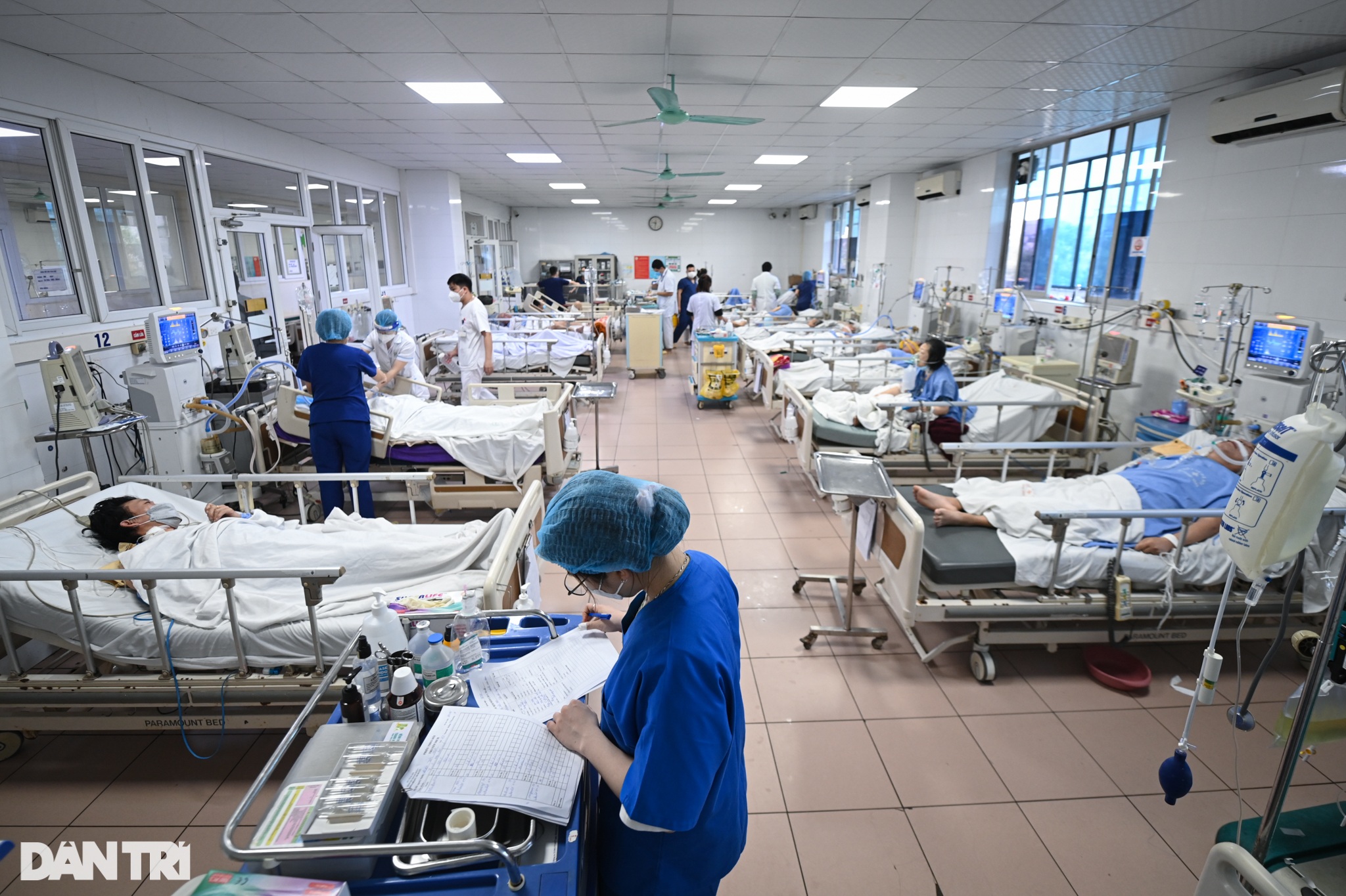 Bên trong khu điều trị bệnh nhân hậu Covid-19 tình trạng nặng ở Hà Nội - 1 Bên trong khu điều trị bệnh nhân hậu Covid-19 tình trạng nặng ở Hà Nội - 1