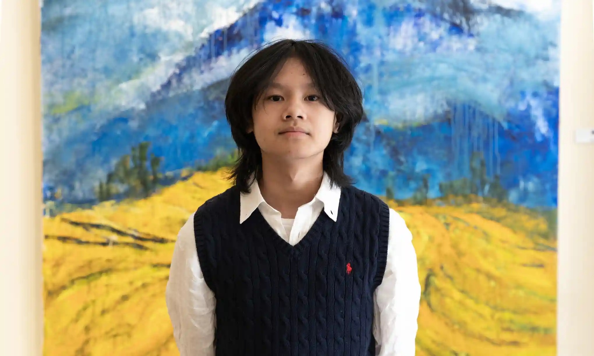 Báo Anh viết về thần đồng hội họa Việt: 14 tuổi, bán tranh vài tỷ đồng - 1