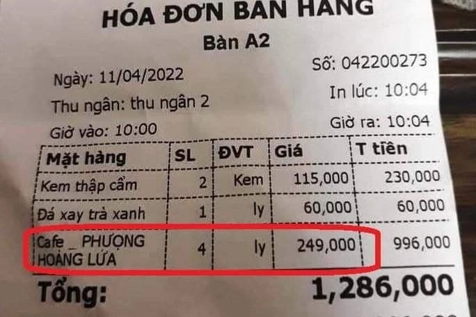 Chủ quán ở Lâm Đồng nói gì về ly cà phê siêu đắt Phượng hoàng lửa? - 1