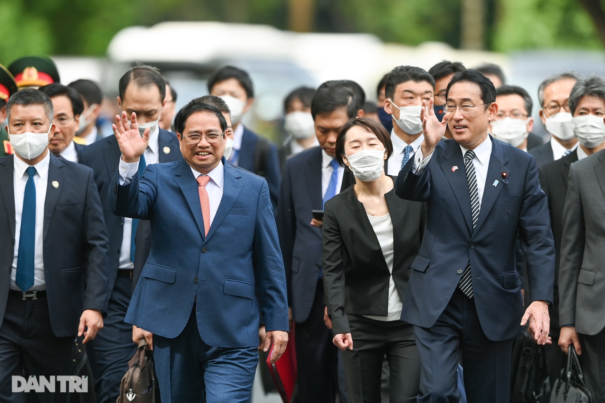 Thủ tướng Phạm Minh Chính chủ trì lễ đón chính thức Thủ tướng Nhật Bản - 12