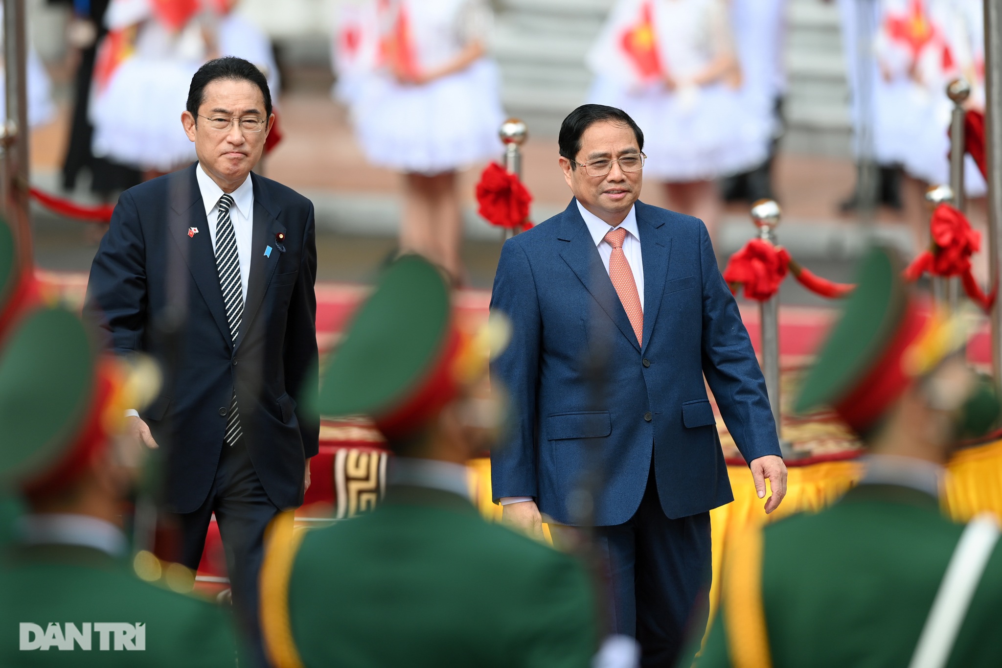 Thủ tướng Phạm Minh Chính chủ trì lễ đón chính thức Thủ tướng Nhật Bản - 7