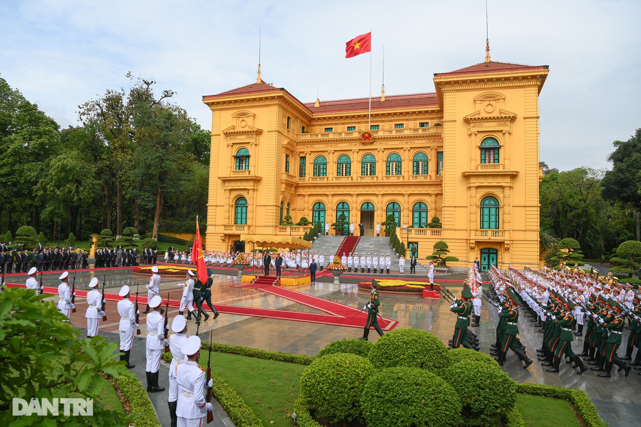 Thủ tướng Phạm Minh Chính chủ trì lễ đón chính thức Thủ tướng Nhật Bản - 6