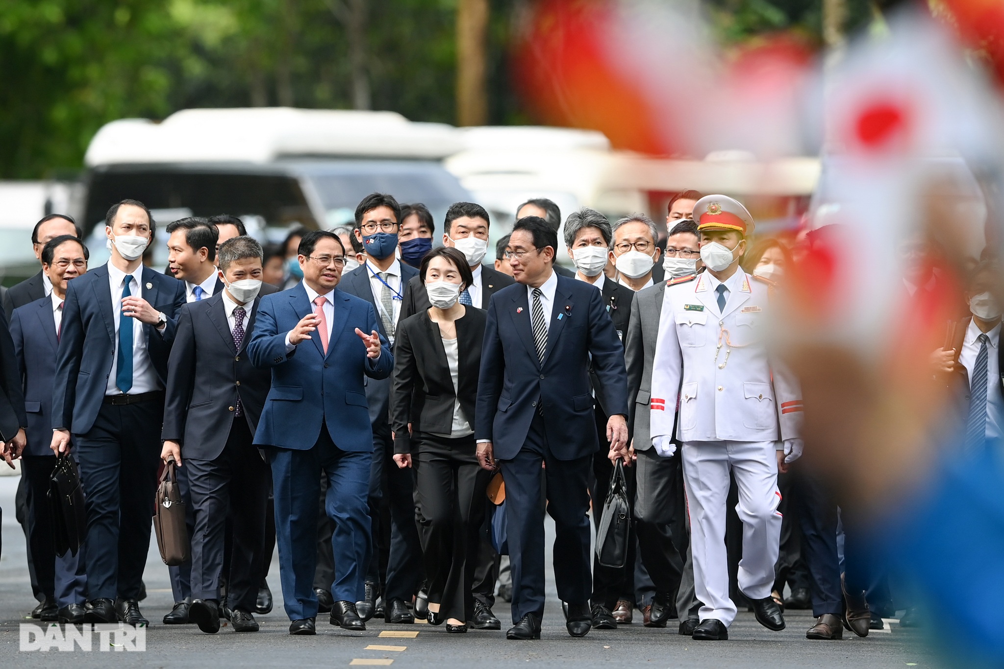 Thủ tướng Phạm Minh Chính chủ trì lễ đón chính thức Thủ tướng Nhật Bản - 10